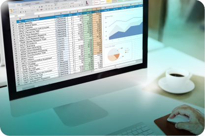 Los créditos de clientes en Excel